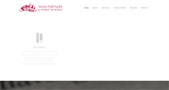 Desktop Screenshot of masspartners.org